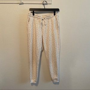 Cheetah Print Joggers